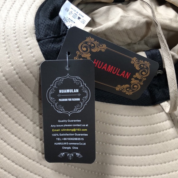 Huamulan sun protection hat - Brand New - UPF 50+ UVA - Extra large coverage - - Picture 7 of 8